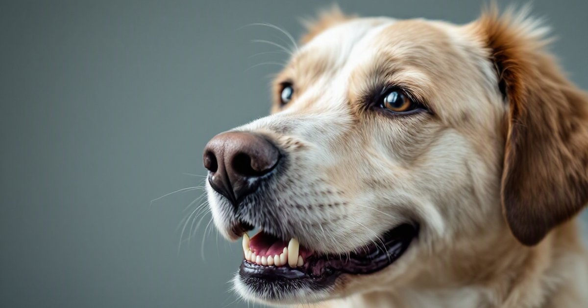 Veterinarian checking a dog's teeth during a dental exam, highlighting breed-specific dental disease risk