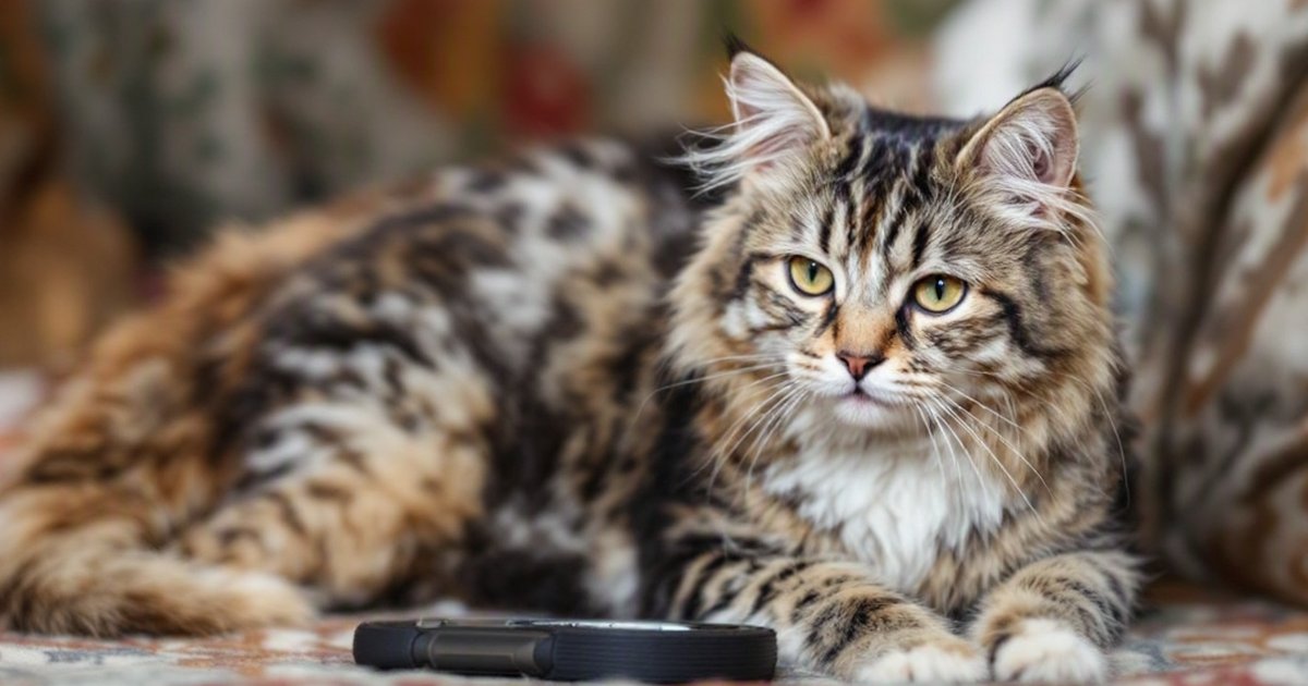 Veterinarian reviewing genetic test results for a cat with chronic kidney disease risk