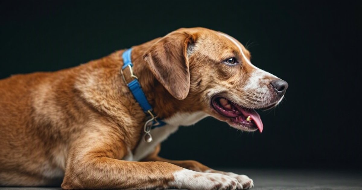 Dog with arthritis walking more comfortably after treatment, owner smiling during outdoor walk