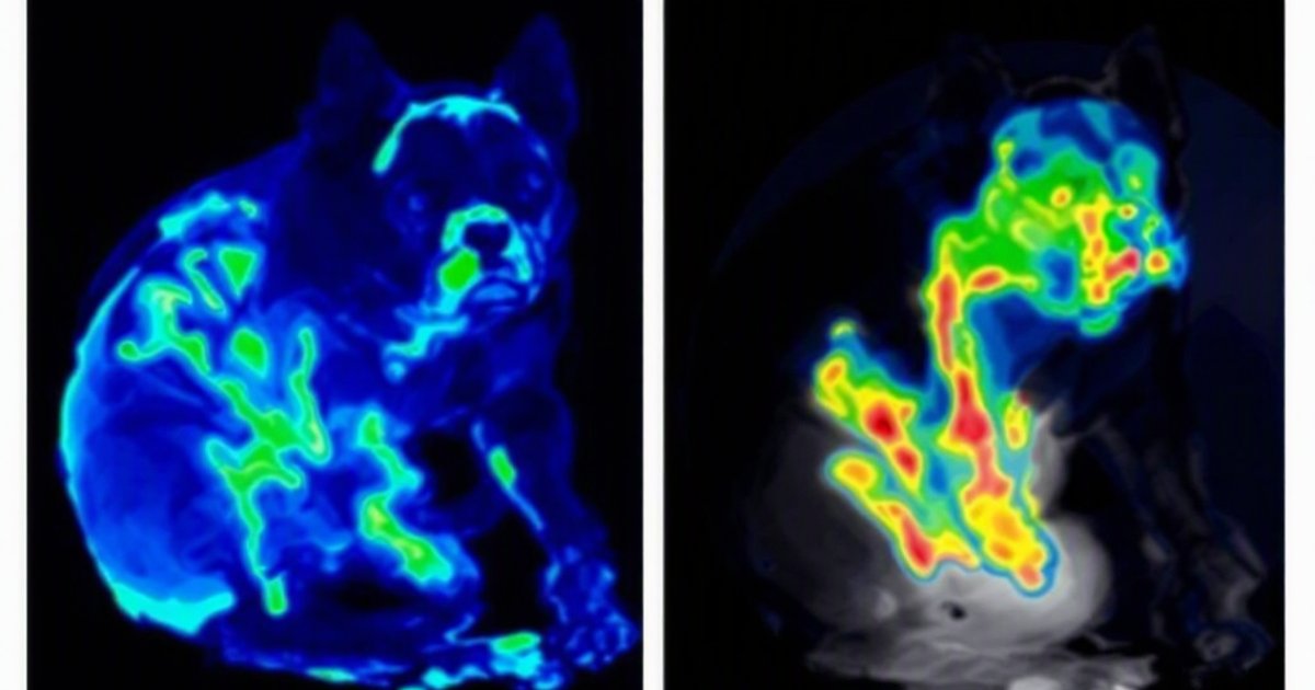 Dog undergoing a CT scan for shoulder muscle assessment, illustrating canine orthopedic diagnostics and rehabilitation monitoring