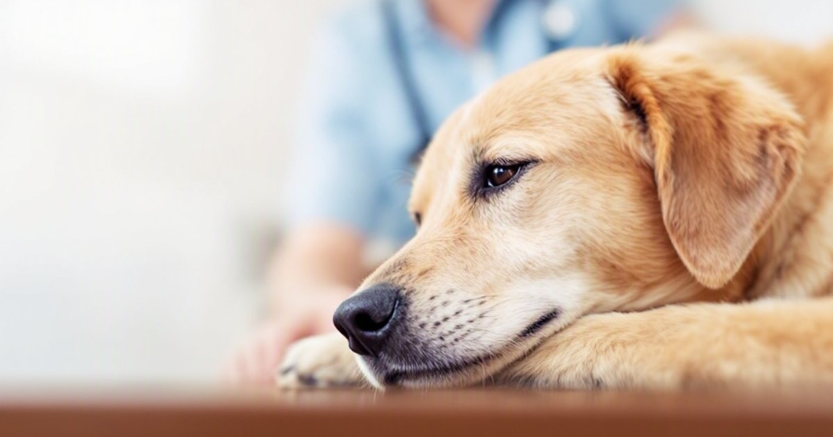 Dog with arthritis walking more easily after grapiprant treatment, owner smiling nearby