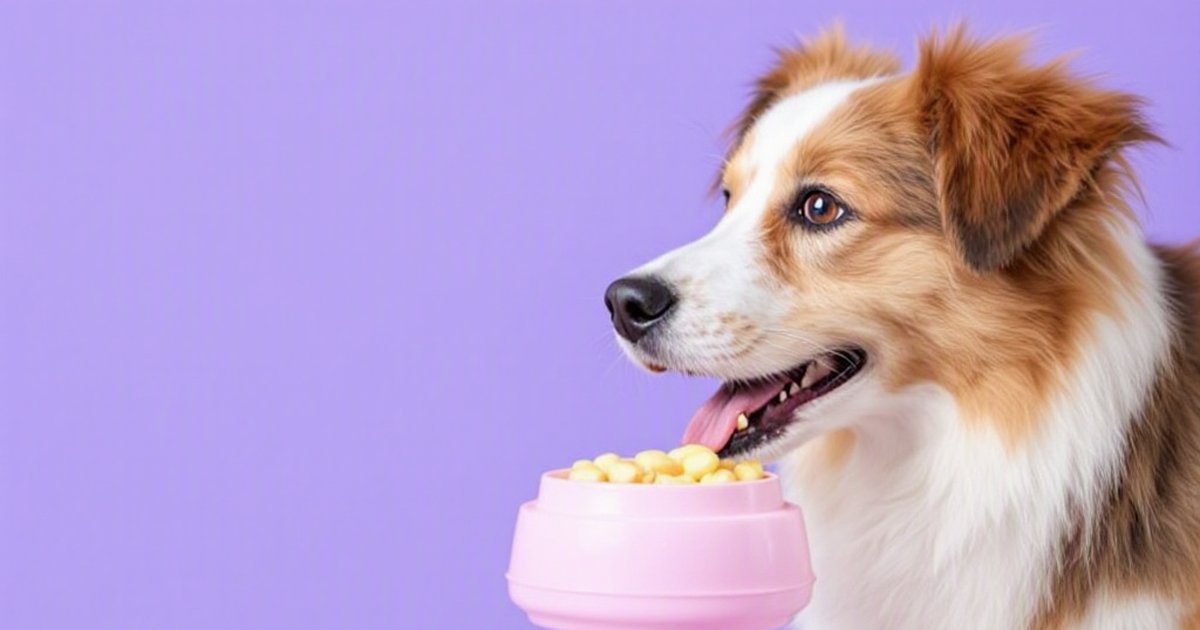 Dog and cat sitting together next to a probiotic supplement, representing pet gut health research