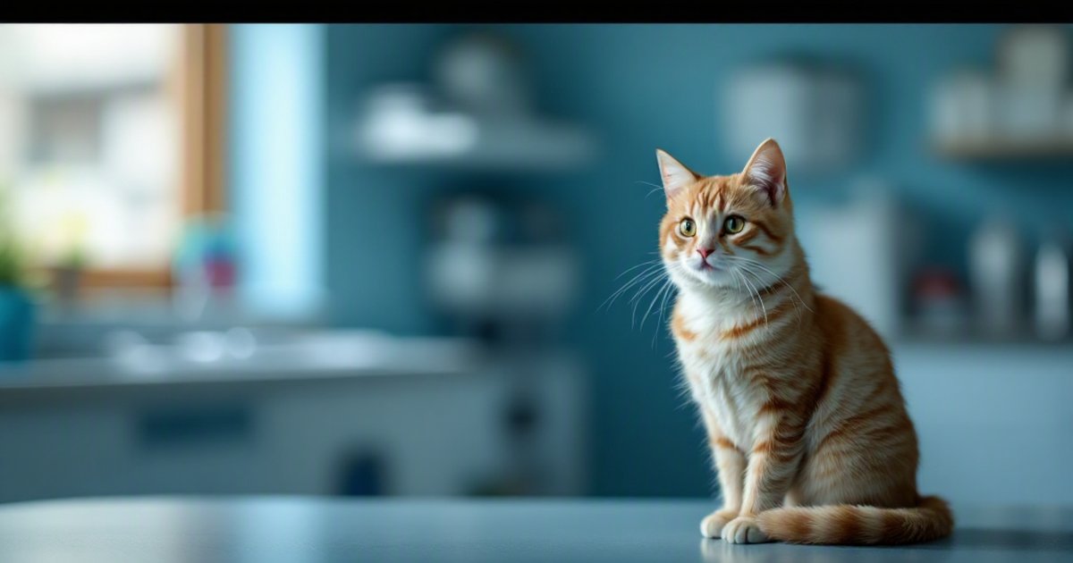 Close-up of a juvenile cat resting calmly, representing feline seizure and autoimmune neurology research